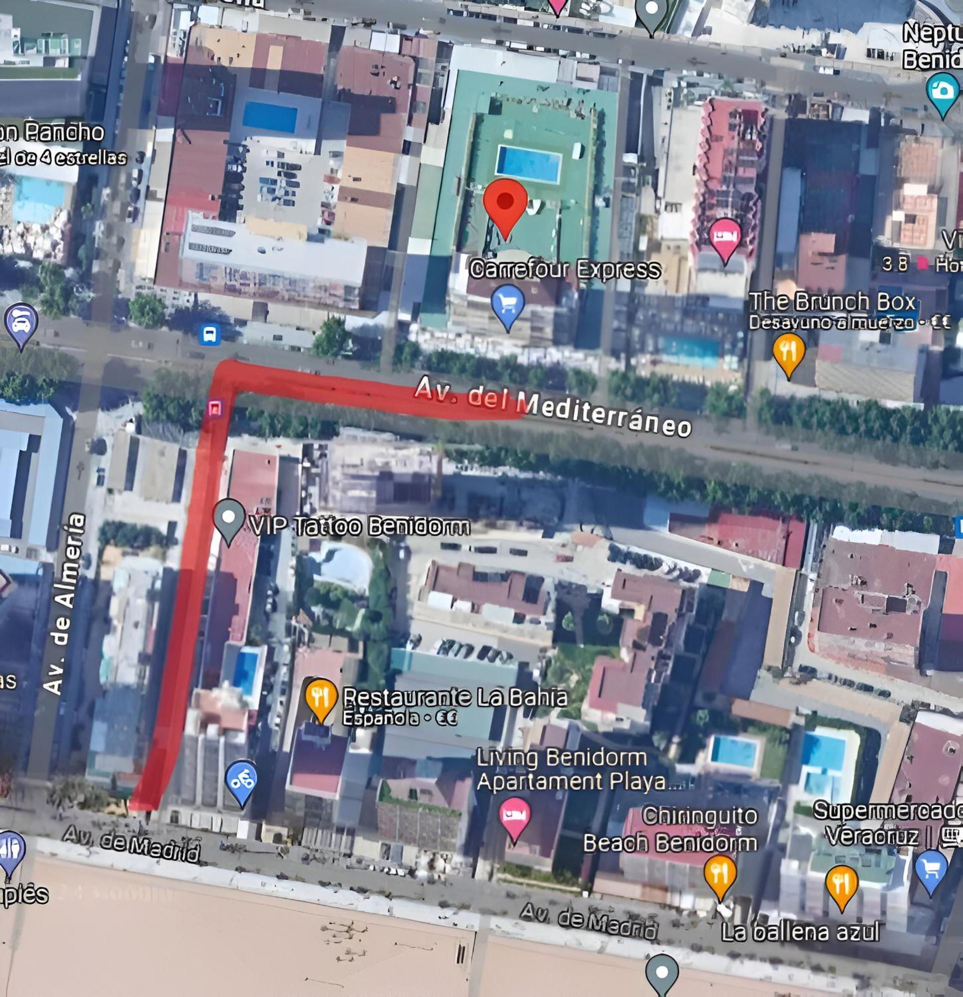 Paraiso Mediterraneo Levante Beach Pool & Parking Benidorm Ngoại thất bức ảnh